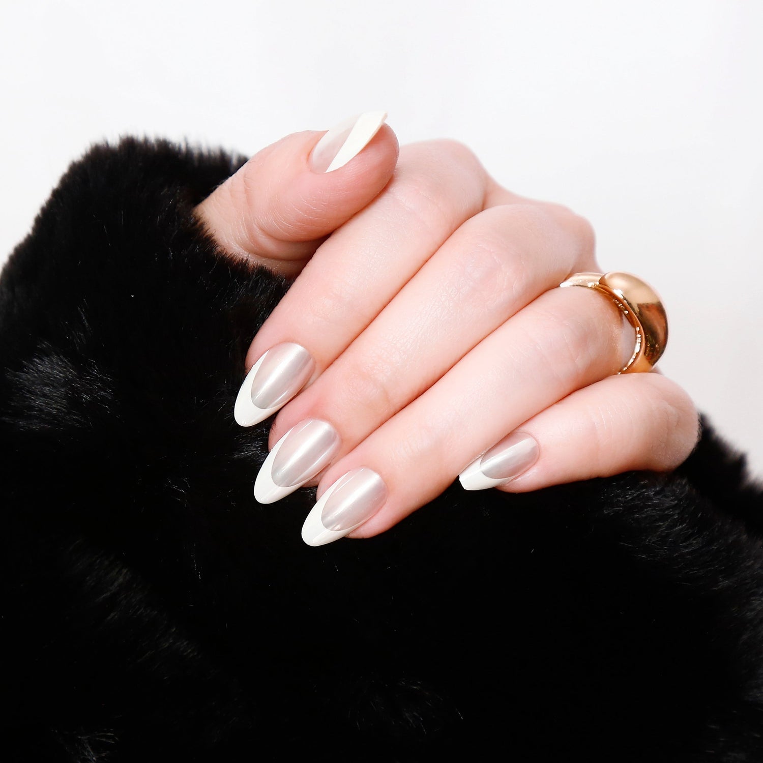 Silver Glazed French - Almendra Corta